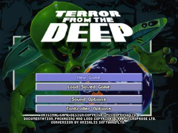 X-COM - Terror from the Deep (EU) screen shot title